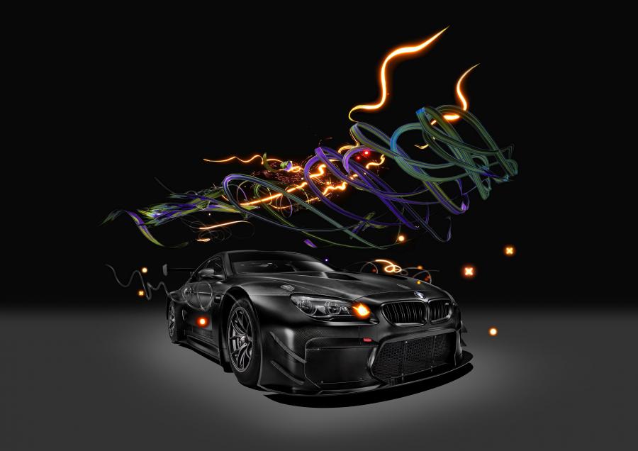  BMW M6 GT3 Art Car by Cao Fei (F13) 2017 года  (фото 4 из 15)